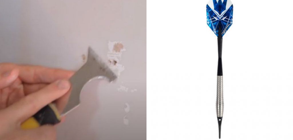 How to Fix Dart Holes in Wall