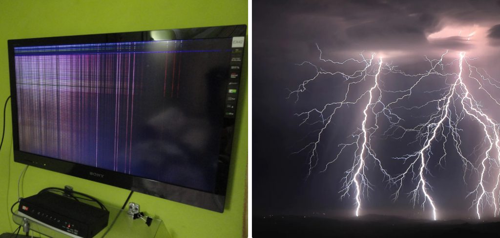 How to Fix a Tv After Lightning Strike