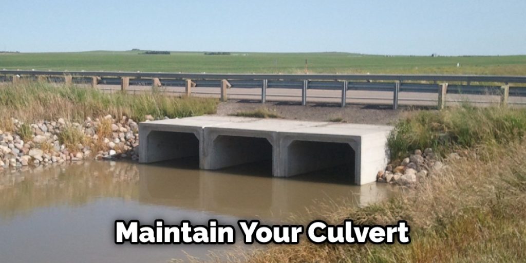 Maintain Your Culvert