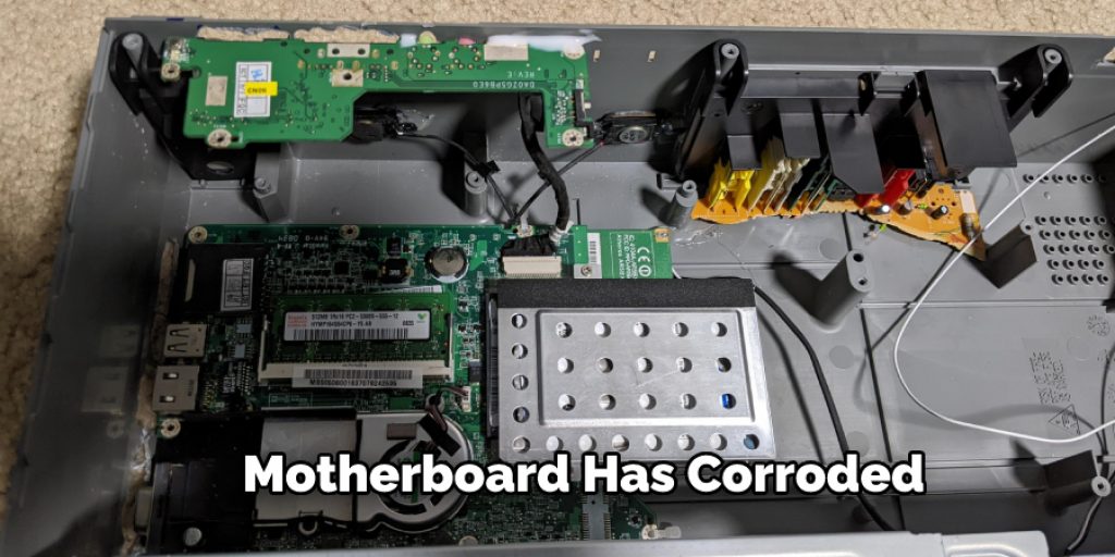 Motherboard Has Corroded