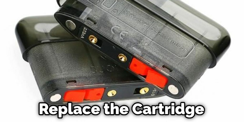 Replace the Cartridge