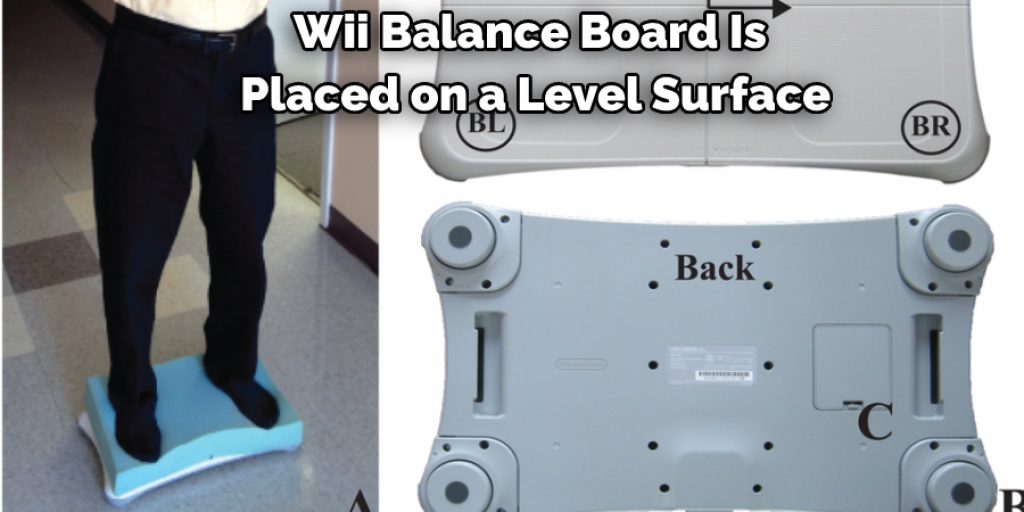 Wii Balance Board Is Placed on a Level Surface