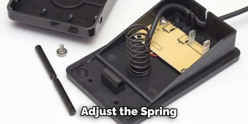 Adjust the Spring