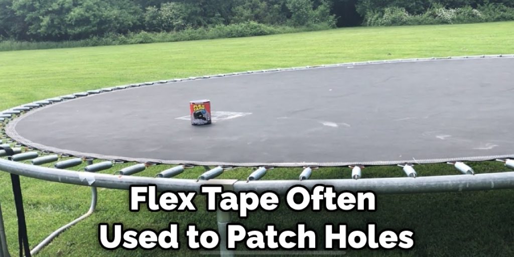 Flex Tape Often Used to Patch Holes