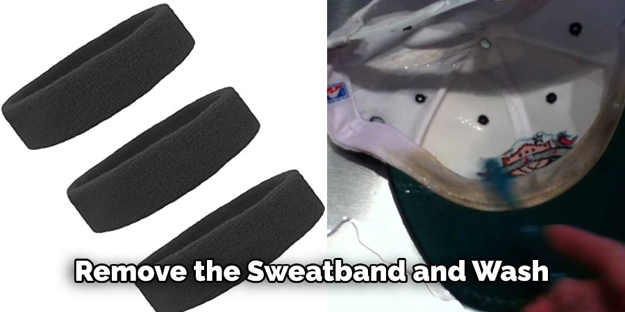 Remove the Sweatband and Wash