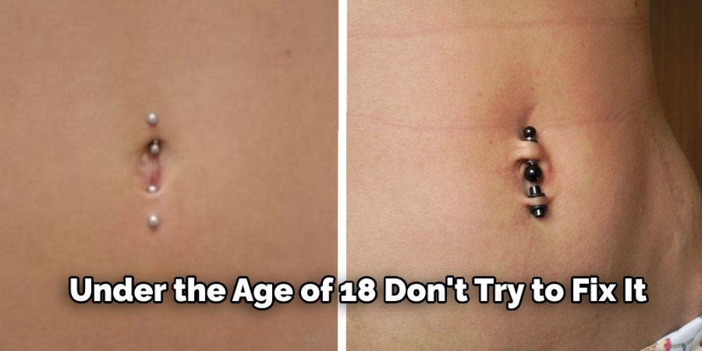 Under the Age of 18 Don't Try to Fix It