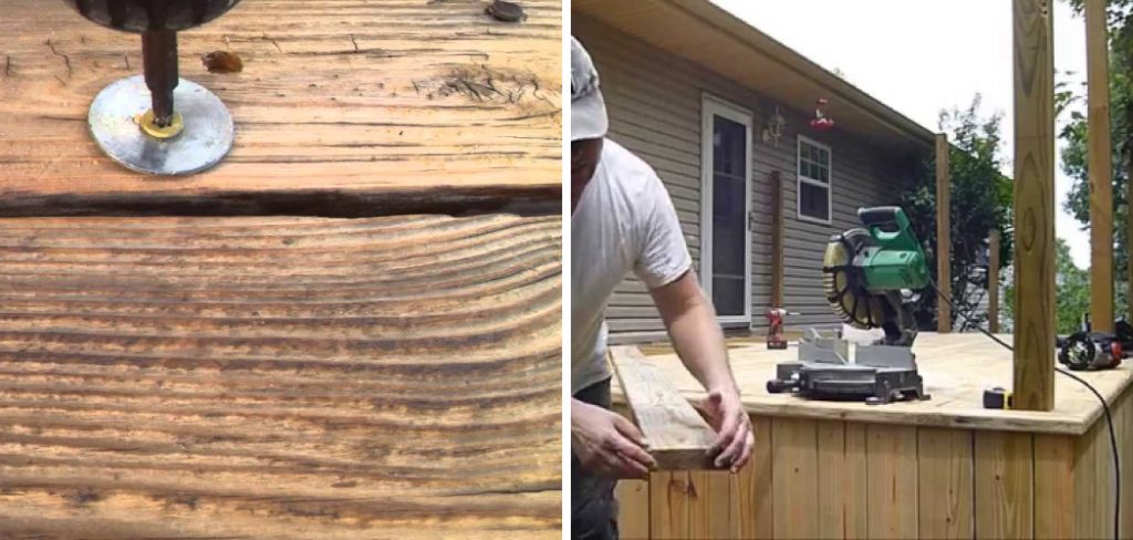 How to Fix Cupped Deck Boards