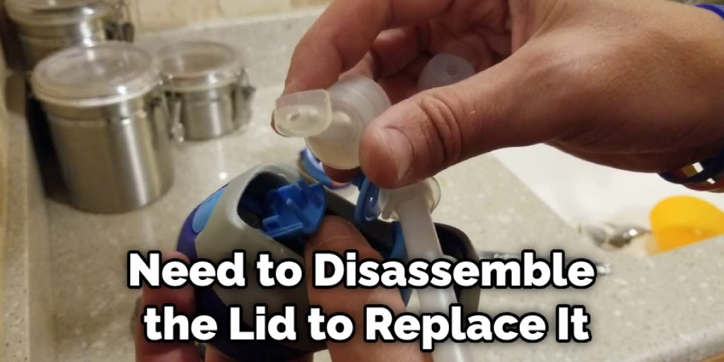 Need to Disassemble the Lid to Replace It