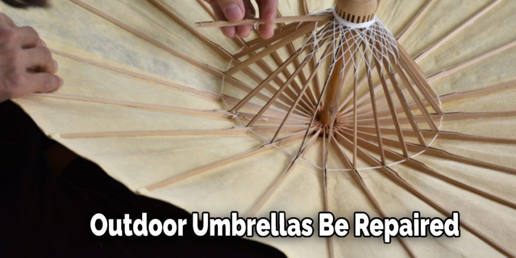 Outdoor Umbrellas Be Repaired