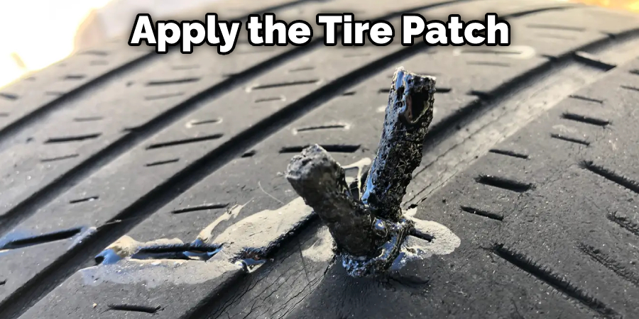 Apply the Tire Patch