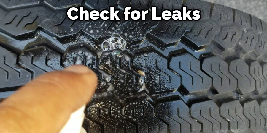 Check for Leaks