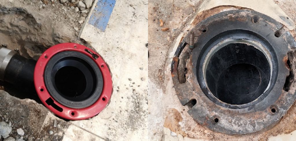 How to Fix a Broken Toilet Flange in Concrete Floor