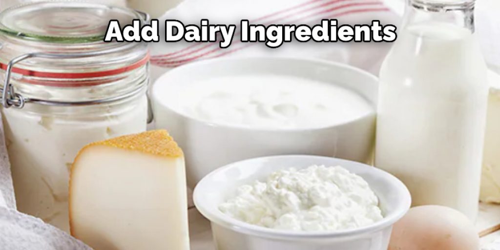 Add Dairy Ingredients