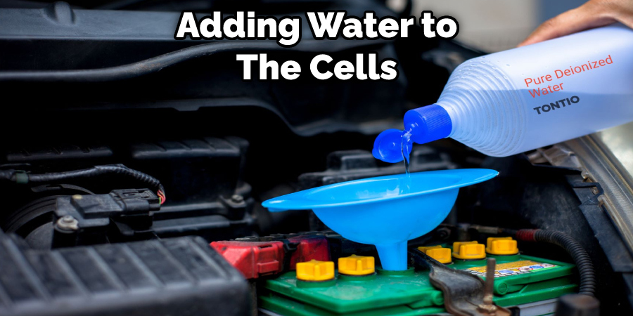 Adding Water to The Cells
