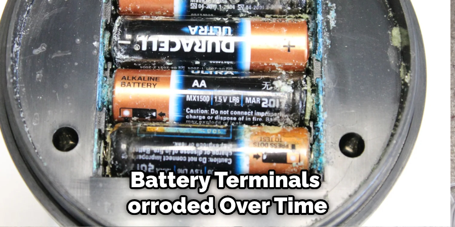 Battery Terminals Corroded Over Time