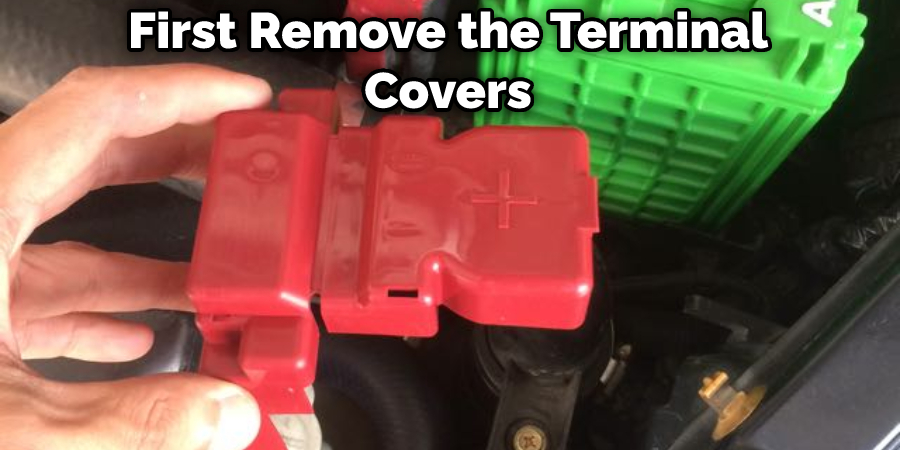 First Remove the Terminal Covers