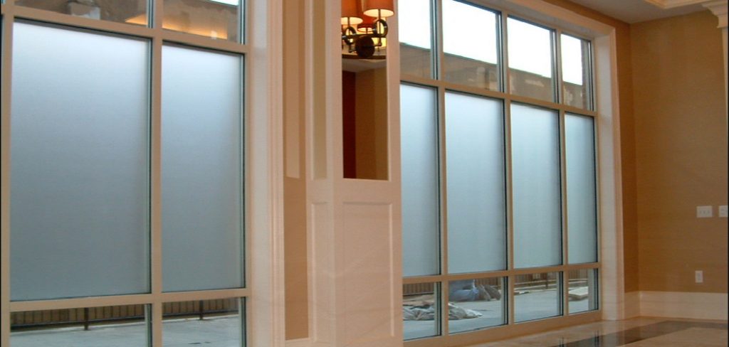 How to Fix Frosted Glass