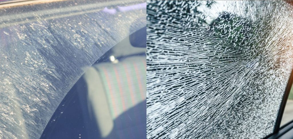How to Fix Speckled Windshield