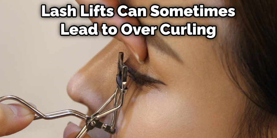 Lash Lifts Can Sometimes Lead to Over Curling