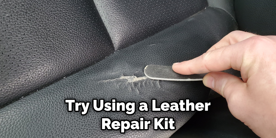 Try Using a Leather Repair Kit