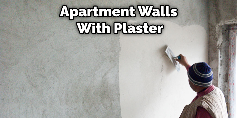 Apartment Walls  With Plaster