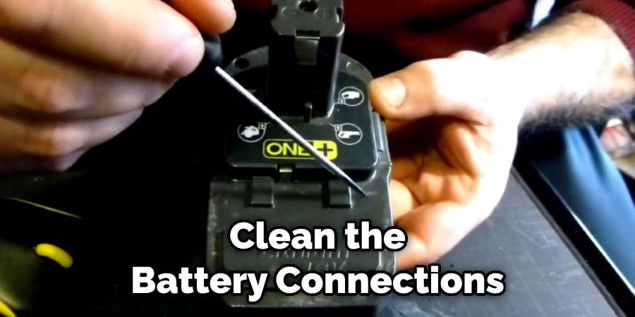 Clean the Battery Connections