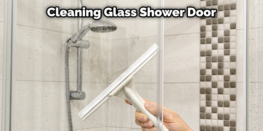 Cleaning Glass Shower Door