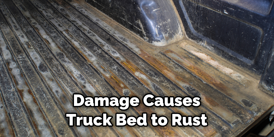 Damage Causes Truck Bed to Rust