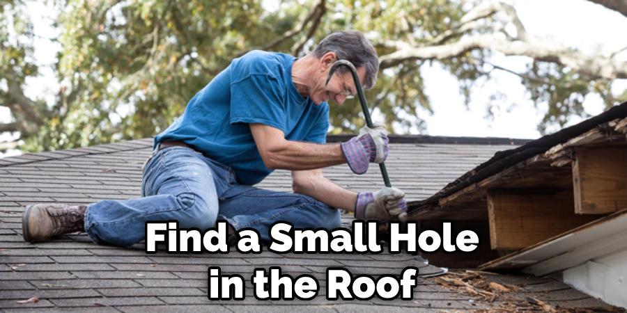 Find a Small Hole in the Roof