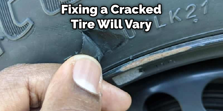 Fixing a Cracked Tire Will Vary