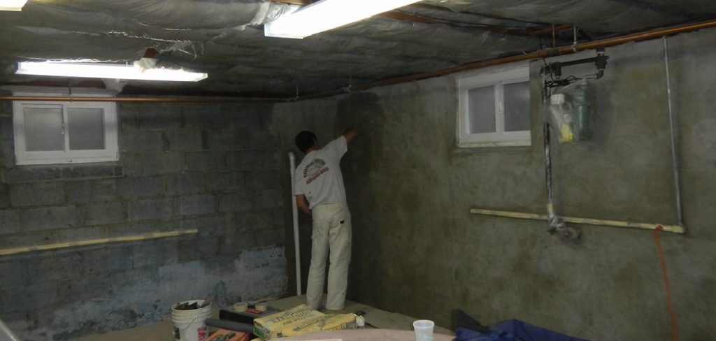 How to Fix Crumbling Interior Basement Walls