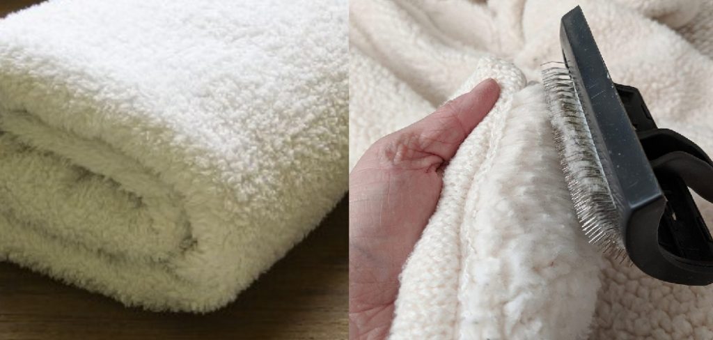 How to Fix a Matted Sherpa Blanket