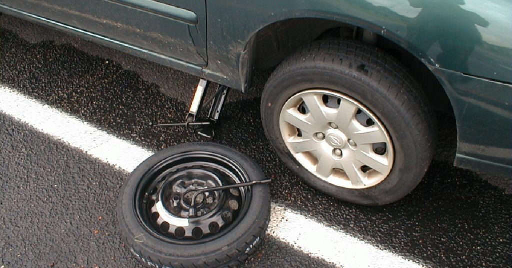 How to Fix a Slashed Tire