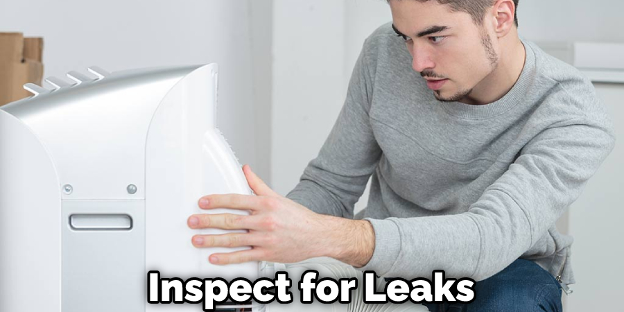 Inspect for Leaks