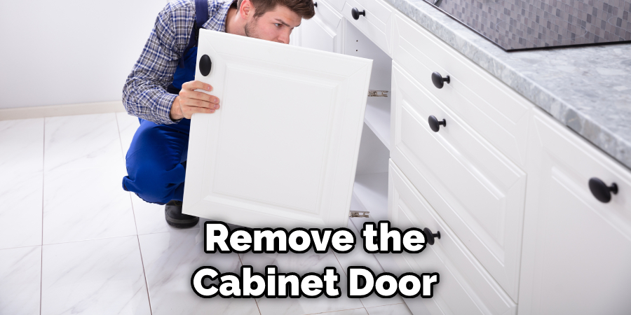Remove the Cabinet Door