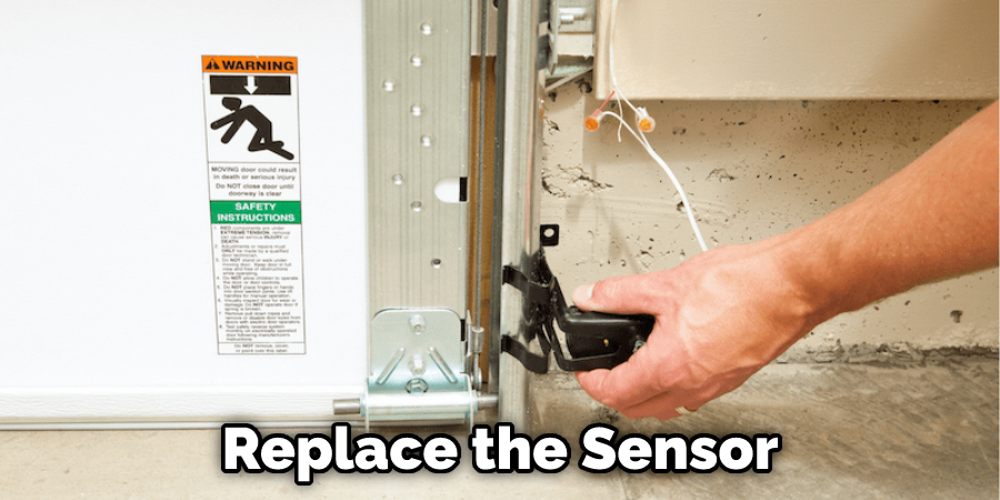 Replace the Sensor