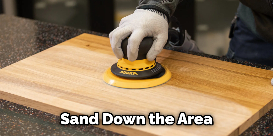 Sand Down the Area