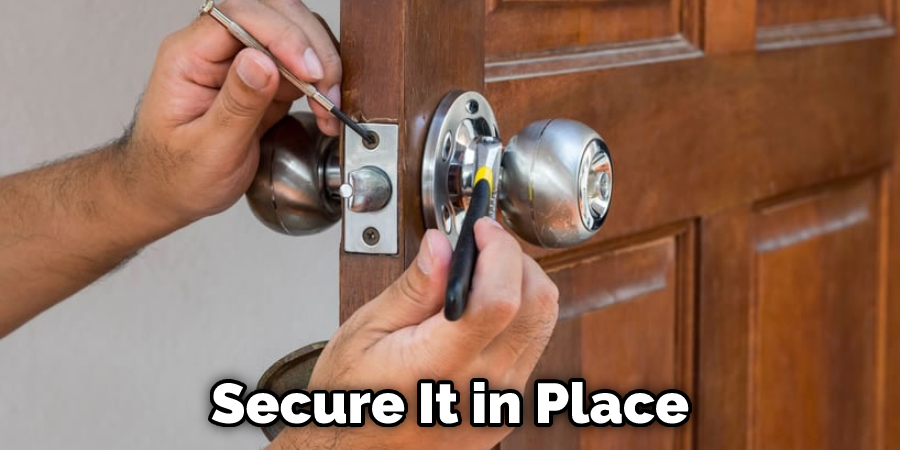 Secure It in Place