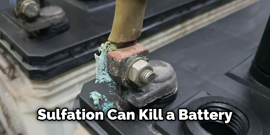 Sulfation Can Kill a Battery