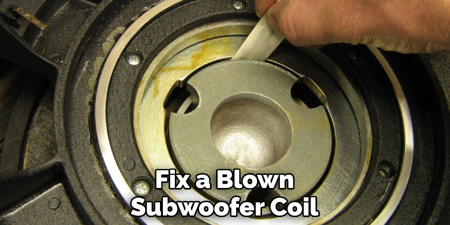 Fix a Blown Subwoofer Coil