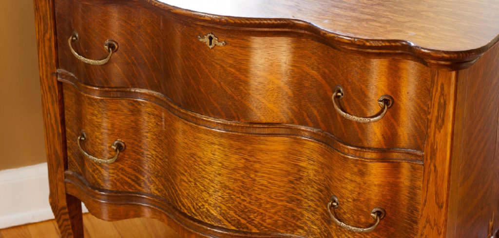 How to Fix Antique Dresser Drawer Slides