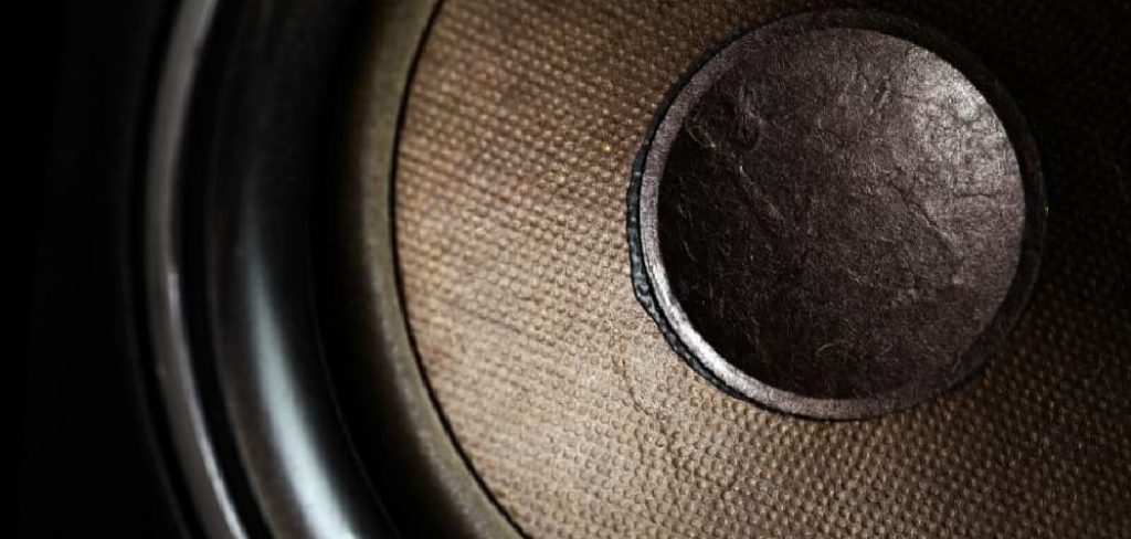 How to Fix a Cracked Subwoofer