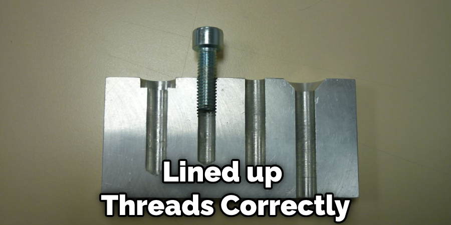 Lined up Threads Correctly