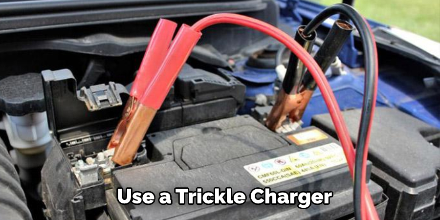 Use a Trickle Charger 