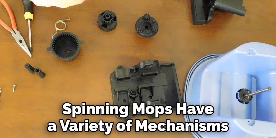 Spinning Mops Have a Variety of Mechanisms