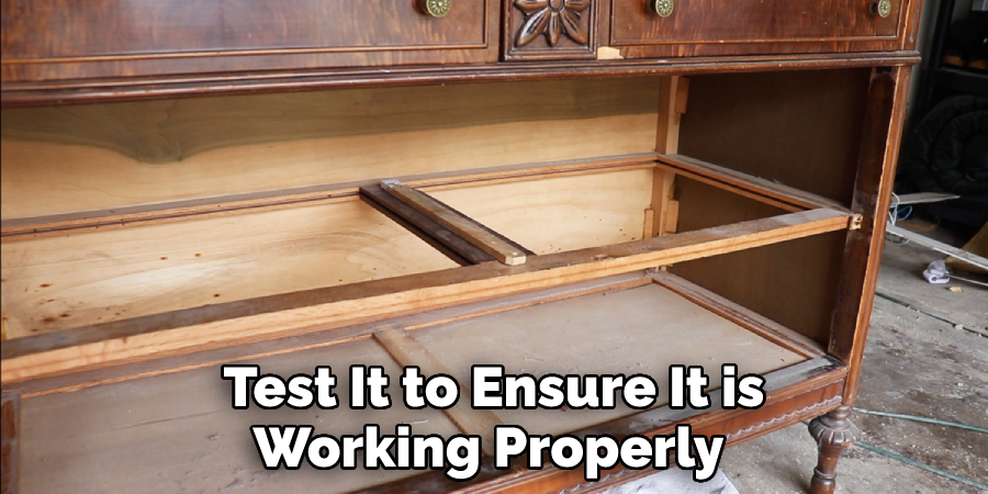  Test It to Ensure It is Working Properly