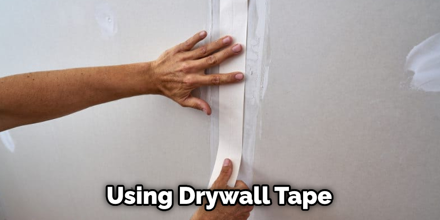 Using Drywall Tape
