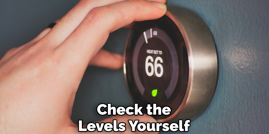 Check the Levels Yourself