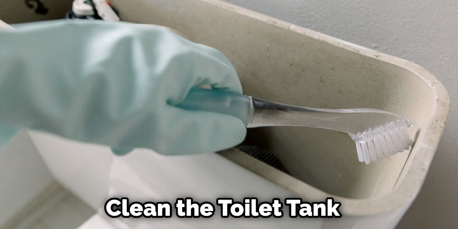 Clean the Toilet Tank