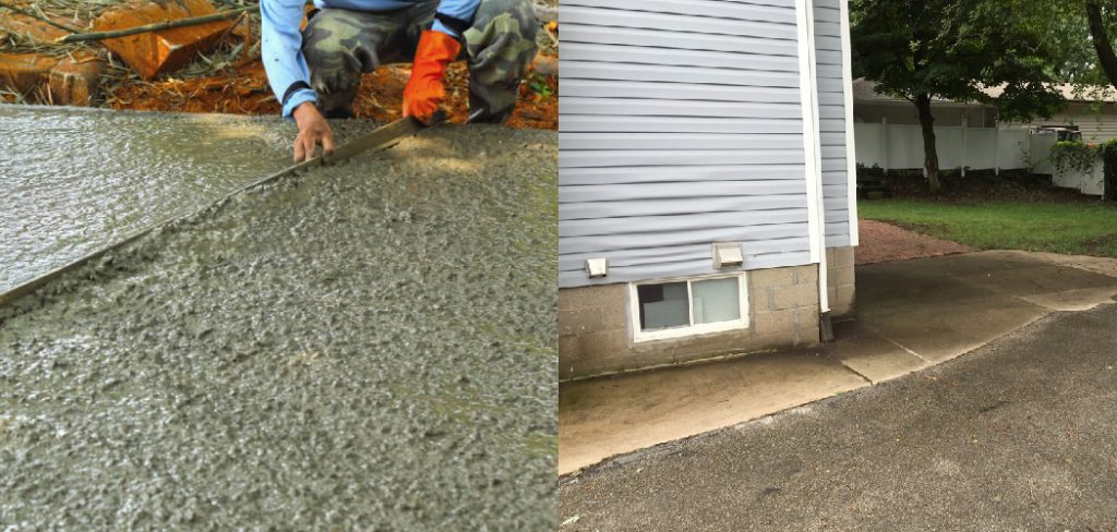 How to Fix Concrete Sloping Toward House
